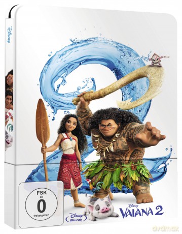 Vaiana 2 (steelbook) [Blu-Ray]