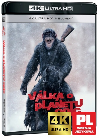Wojna o Planetę Małp [Blu-Ray 4K]+[2xBlu-Ray]
