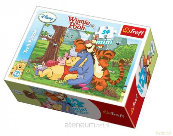 Puzzle 54 mini Lato w stumilowym lesie 1 TREFL [PUZZLE]