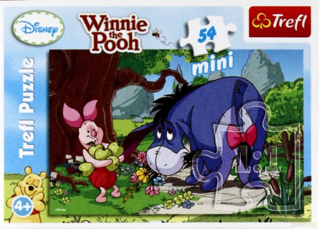 Puzzle 54 mini Lato w stumilowym lesie 1 TREFL [PUZZLE]