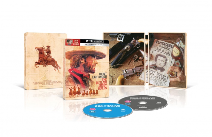 The Outlaw Josey Wales (Wyjęty spod prawa Josey Wales) (steelbook) [Blu-Ray 4K]+[Blu-Ray]