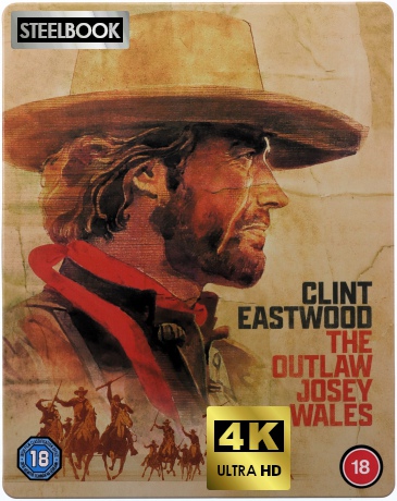The Outlaw Josey Wales (Wyjęty spod prawa Josey Wales) (steelbook) [Blu-Ray 4K]+[Blu-Ray]