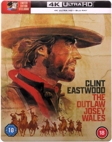 The Outlaw Josey Wales (Wyjęty spod prawa Josey Wales) (steelbook) [Blu-Ray 4K]+[Blu-Ray]
