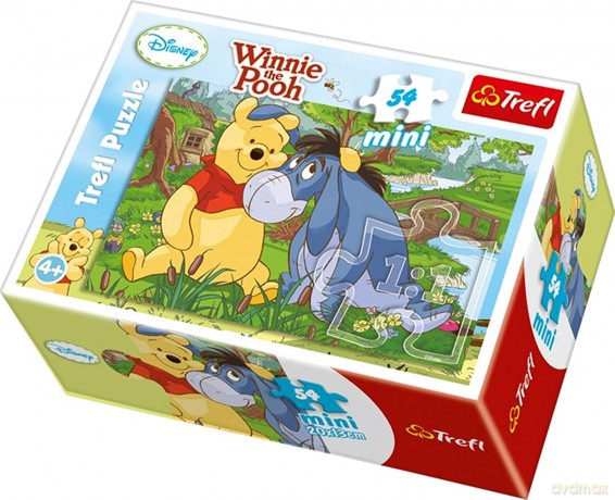 Puzzle 54 mini Lato w stumilowym lesie 4 TREFL [PUZZLE]