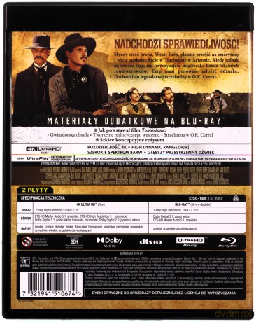 Tombstone [Blu-Ray 4K]+[Blu-Ray]