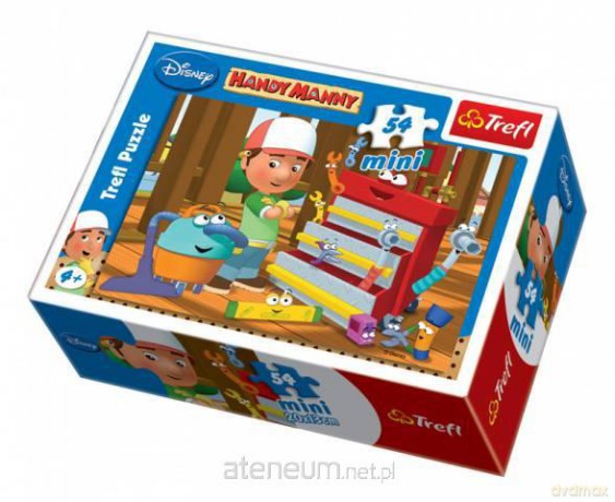 TREFL Puzzle 54 mini Maniek Złota Rączka 2 [PUZZLE]