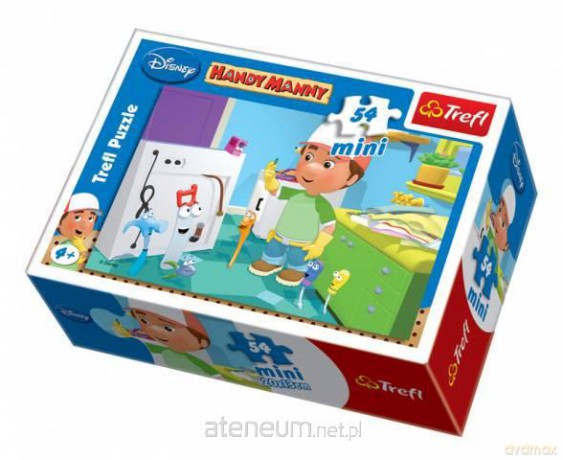 Puzzle 54 mini Maniek Złota Rączka 3 TREFL [PUZZLE]