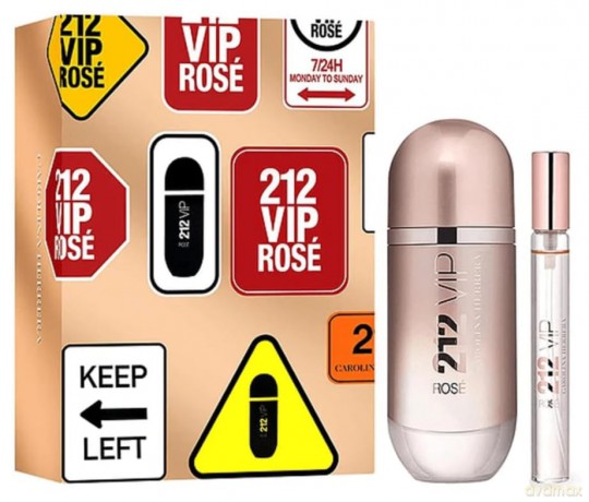 212 VIP Ros - woda perfumowana 80 ml + woda perfumowana 10 ml