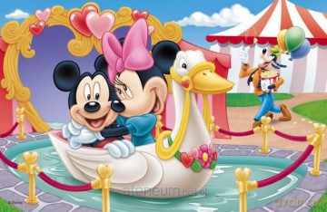 Puzzle 54 mini Myszka Miki 2 TREFL [PUZZLE]
