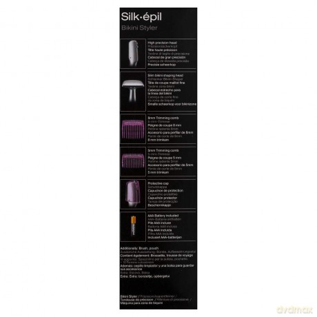 3-in-1 Hair Trimmer Silk-pil FG1100 Pink