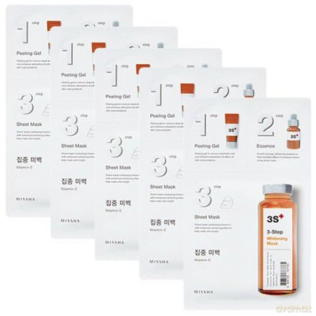 3-Step Whitening Mask with Vitamin C