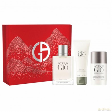 Acqua Di Gio Pour Homme - woda toaletowa 100 ml + sprchov gel 75 ml + tuh deodorant 75 g
