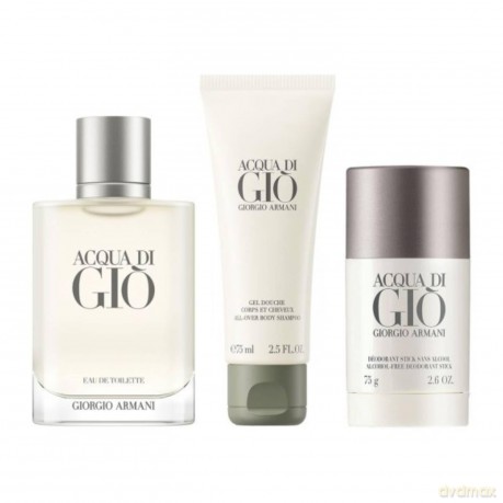 Acqua Di Gio Pour Homme - woda toaletowa 100 ml + sprchov gel 75 ml + tuh deodorant 75 g