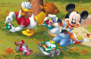 Puzzle 54 mini Myszka Miki 4 TREFL [PUZZLE]