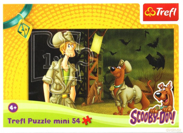 TREFL Puzzle 54 mini Nieustraszony Scooby Doo 4 [PUZZLE]