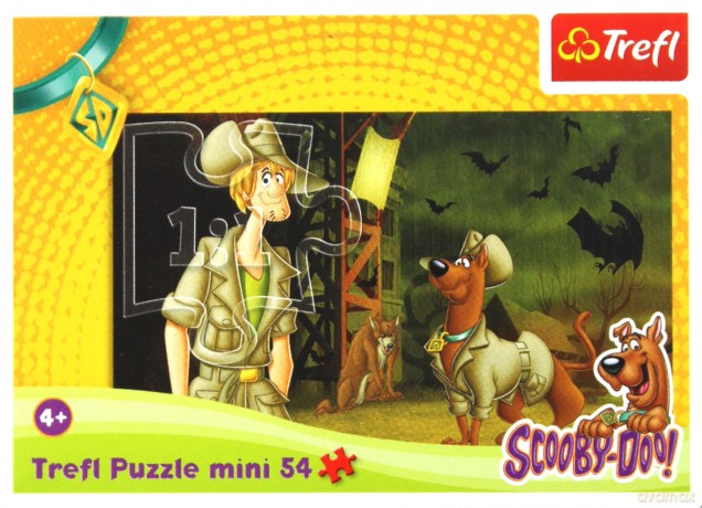 TREFL Puzzle 54 mini Nieustraszony Scooby Doo 4 [PUZZLE]