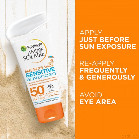Ambre Solaire SPF 50+ Sensitiv e Advanced 50 ml