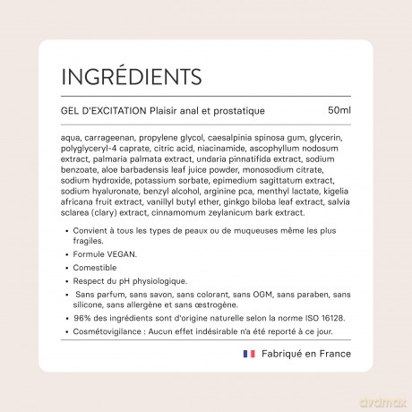 Anal and Prostate Stimulating Gel 50 ml