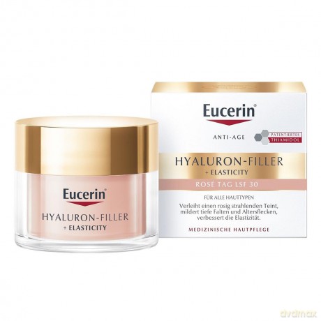 Anti-aging day cream SPF 30 Hyaluron-Filler+Elasticity Day Ros Cream 50 ml