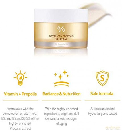 Antioxidant skin cream with propolis Royal Vita Propolis 33 Cream 50 g