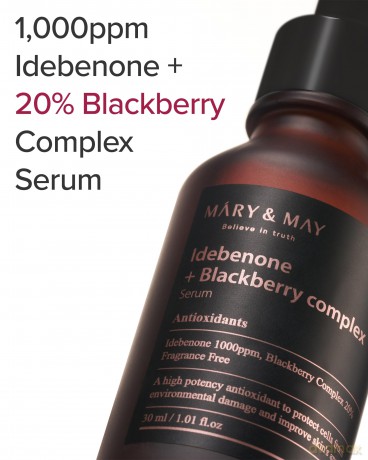 Antioxidant skin serum Idebenone + Blackberry Complex Serum 30 ml