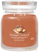 Aromatic candle Signature glass medium Pumpkin Cinnamon Swirl 368 g