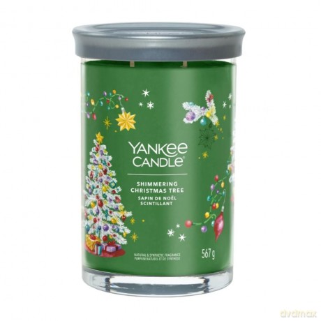 Aromatic candle Signature tumbler large Shimmering Christmas Tree 567 g