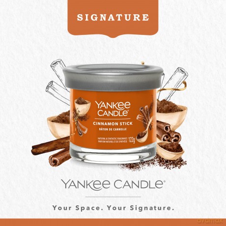 Aromatic candle Signature tumbler small Cinnamon Stick 122 g