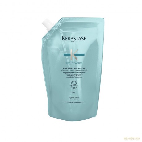 Bain Force Architecte Strengthening Shampoo Refill 500 ml shampoo refill for very brittle and damaged hair