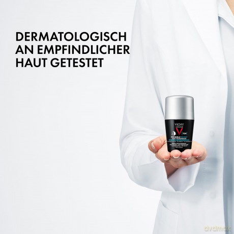Ball deperspirant Homme Invisible Resist 72H Dermo Detranspirant 50 ml