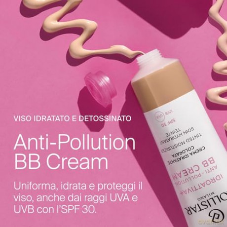 BB cream with protection SPF 30 Idroattiva+ Anti-Pollution BB Cream 50 ml - Shade: 2 Medium