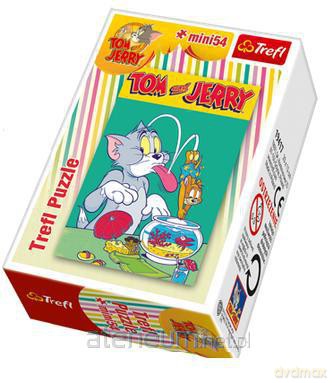 TREFL Puzzle 54 mini Zabawy Toma i Jerrego 4 [PUZZLE]