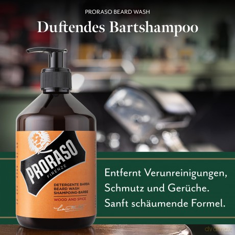 Beard soap Wood & Spice 500 ml