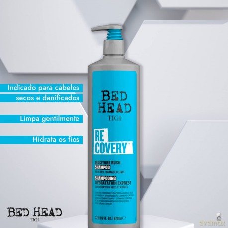Bed Head Recovery Moisture Rush Shampoo - Volume: 970 ml