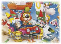 Puzzle 60 - Na plaży AXEL [PUZZLE]