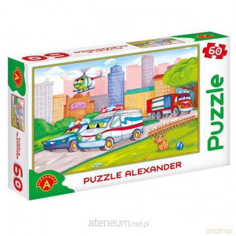 Puzzle 60 - Samochody specjalne ALEX [PUZZLE]