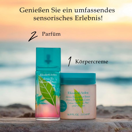 Body cream Green Tea Coconut Breeze Honey Drops Body Cream 500 ml