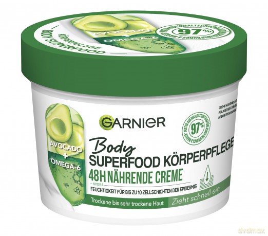 Body Cream with Avocado Vitamin E Moisturising Body Cream 380 ml