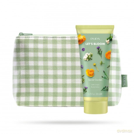 Body lotion with a bag Secret Garden LetÂ´s Bloom Body Lotion 200 ml