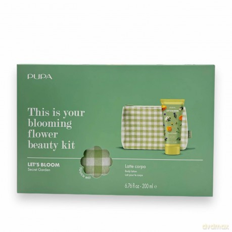 Body lotion with a bag Secret Garden LetÂ´s Bloom Body Lotion 200 ml