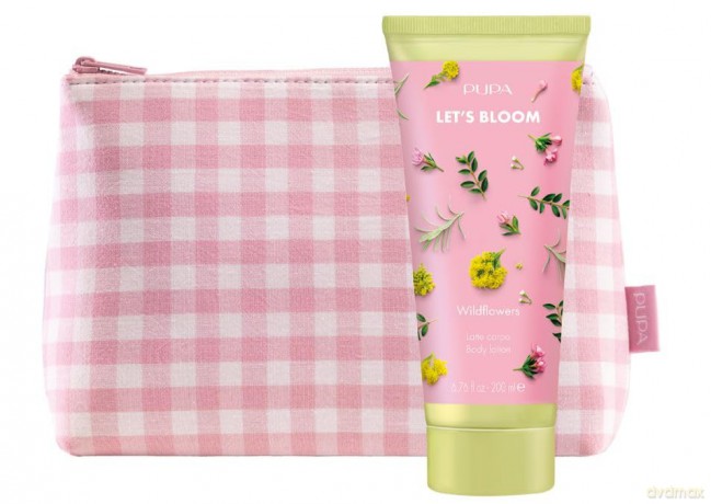 Body lotion with a bag Wild Flowers LetÂ´s Bloom Body Lotion 200 ml
