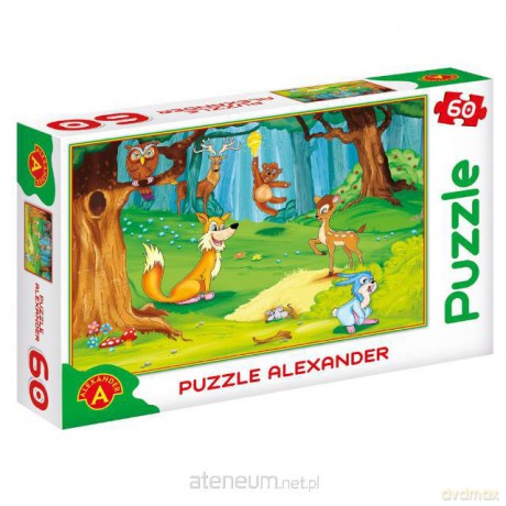 Puzzle 60 - W lesie ALEX [PUZZLE]