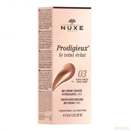 Brightening BB Cream Prodigieux Le Teint Eclat Tinted Moisturising BB Cream 24H 30 ml - Shade: 3 Dark