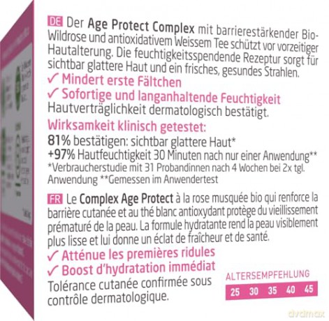 Brightening day cream Wild rose and white tea Smoothing Day Cream 40 ml