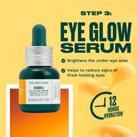 Brightening eye serum Vitamin C Eye Glow Serum 10 ml