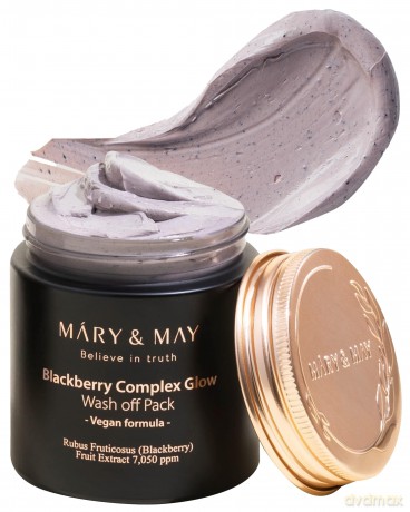 Brightening face mask Blackberry Complex Glow Wash Off Pack 125 g