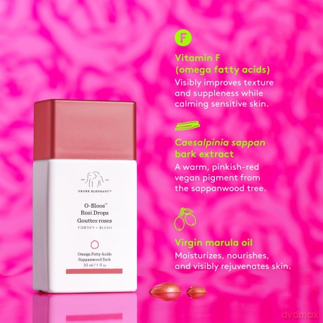 Brightening skin drops O-Bloos Rosi Drops 30 ml