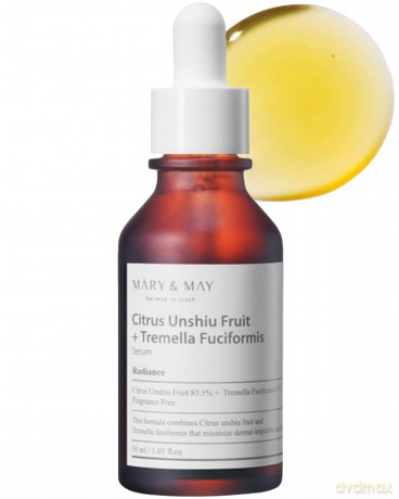 Brightening skin serum Citrus Unshiu + Tremella Fuciformis Serum 30 ml