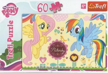 TREFL Puzzle 60 el. My Little Pony - Wesołe miasteczko [PUZZLE]