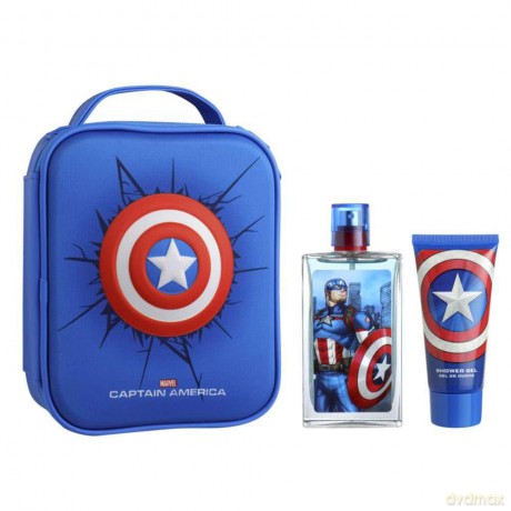 Captain America - woda toaletowa 100 ml + sprchov gel 100 ml + batoh
